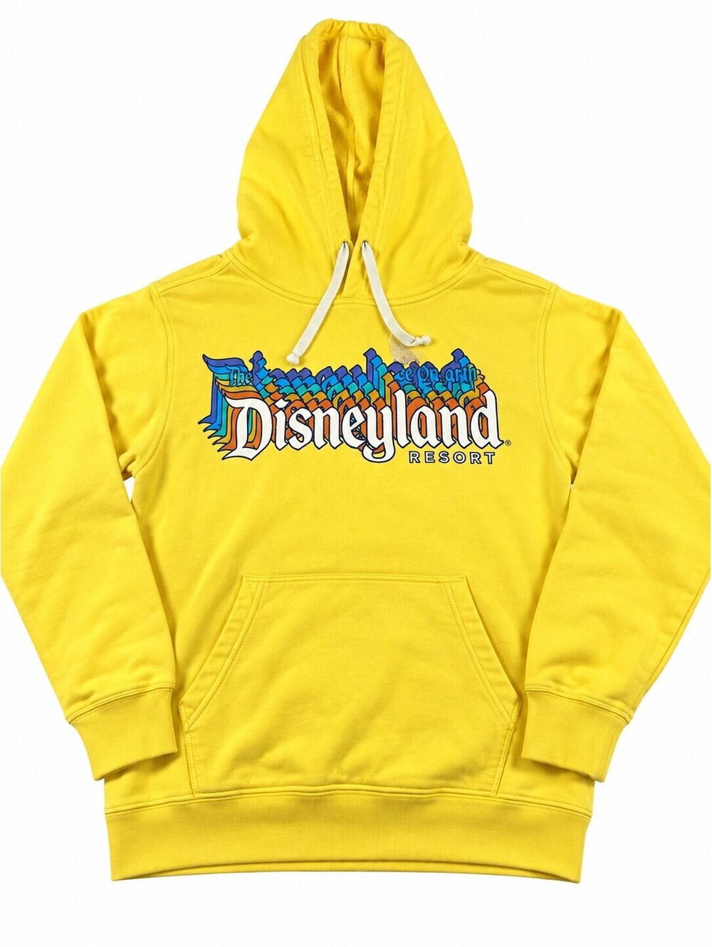 Disneyland Resort yellow pullover hoodie